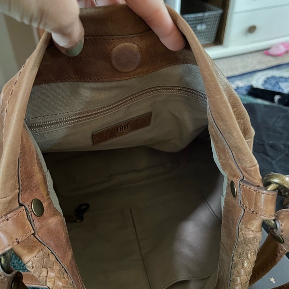 FRYE genuine leather bag